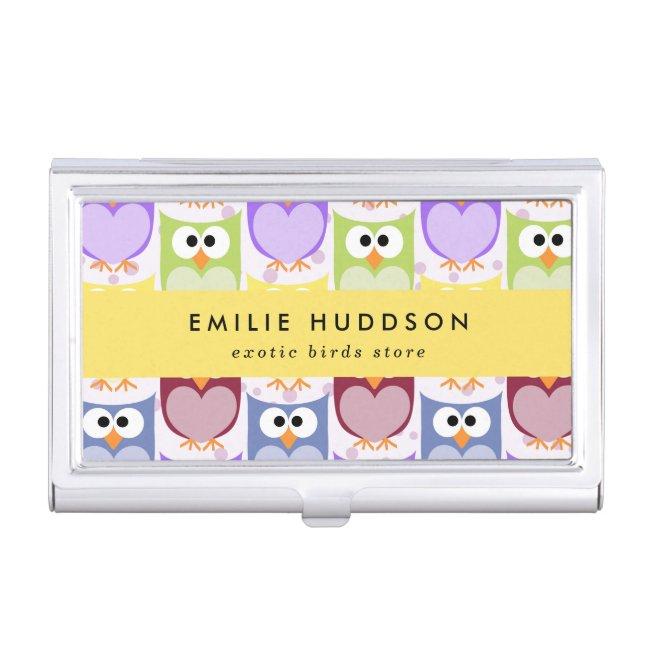 Cute Owls, Owl Pattern, Pet Shop, Bird Store Case