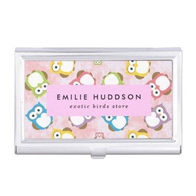 Cute Owls, Owl Pattern, Pet Shop, Bird Store  Case