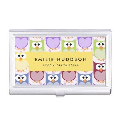 Cute Owls, Owl Pattern, Pet Shop, Bird Store  Case