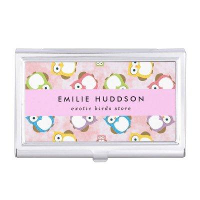 Cute Owls, Owl Pattern, Pet Shop, Bird Store  Case