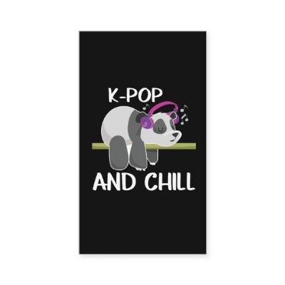 Cute Panda Headphones Korea Pop Lover K-Pop Music