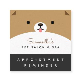 Cute Pet Appointment Reminder Salon & Spa Modern  Square
