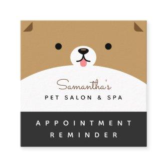 Cute Pet Appointment Reminder Salon & Spa Modern  Square