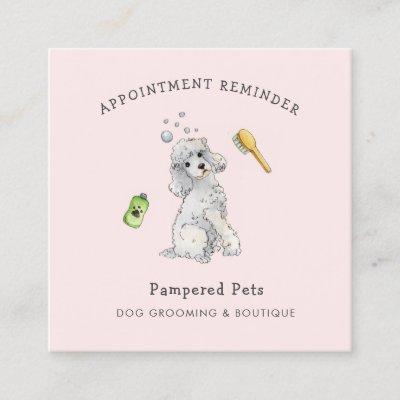 Cute Pet groomer Appointment reminder  Square