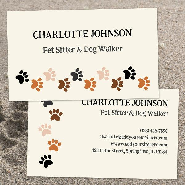 Cute Pet Sitter Dog Paws