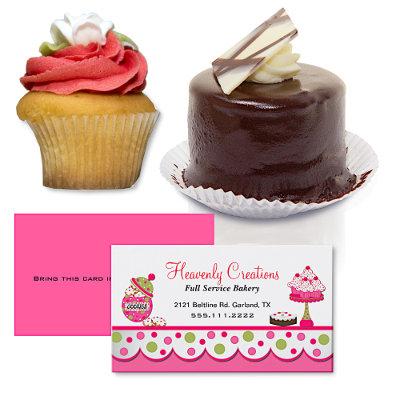 Cute Pink and Green Bakery