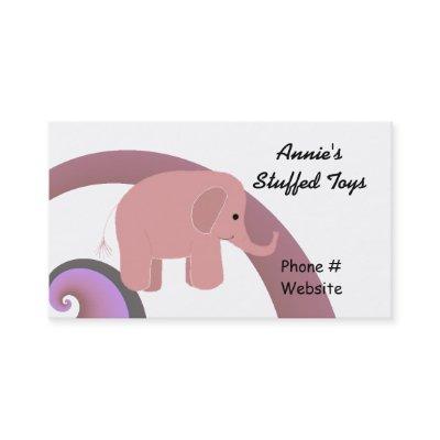 Cute Pink Elephant