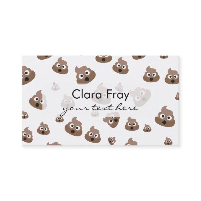Cute Poop Emoji Pattern