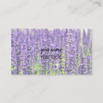 Cute Purple Floral Background