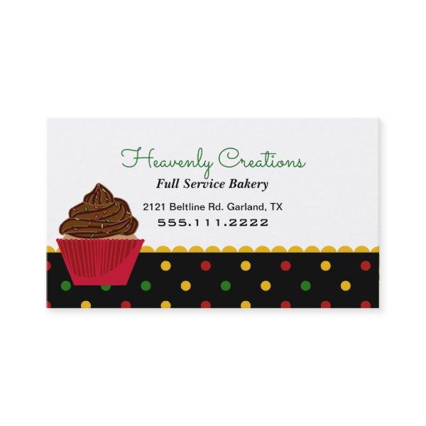 Cute Rasta Polka Dot Bakery