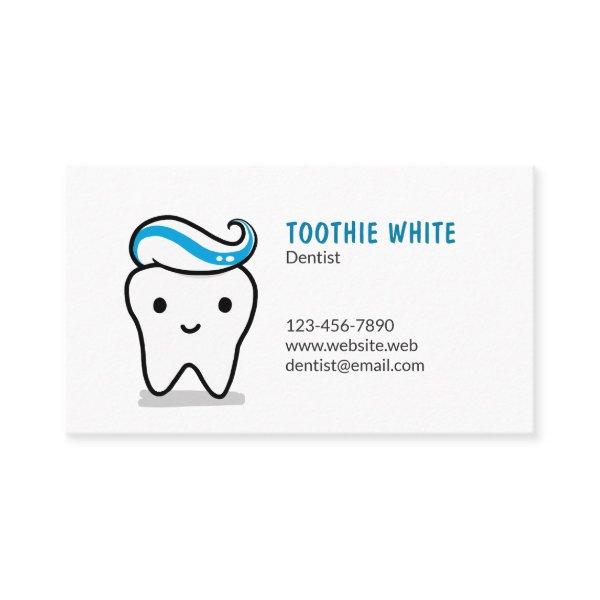 Cute Tooth with Toothpaste | Fun Dentist Dental
