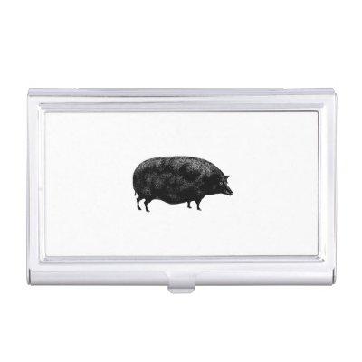 Cute Vintage Pig  Case