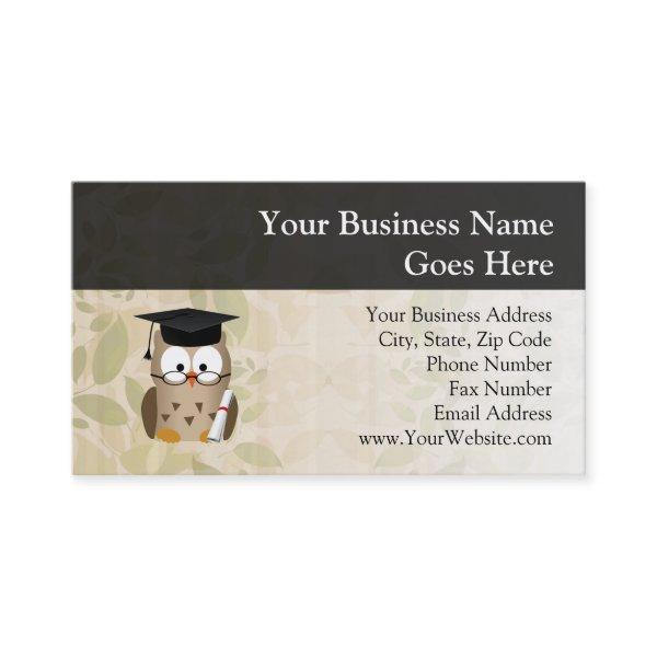 Cute Wise Owl Graduate