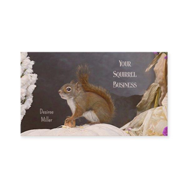 Cute Woodland Squirrel Autumn Themed
