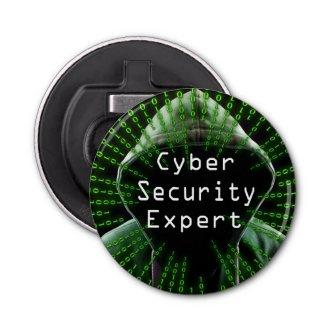 Cyber Security Business Expert Bottle Opener