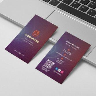 Cyber Security Business | Moder Purple Pulse