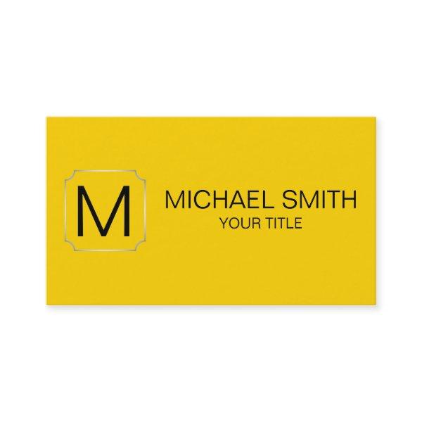 Cyber yellow color background