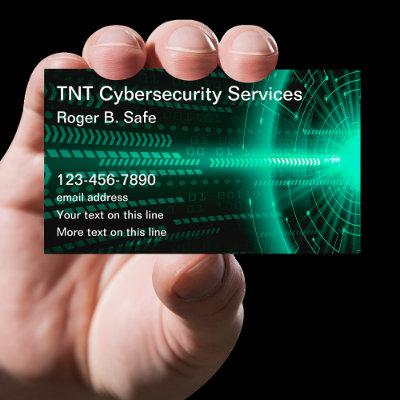 Cybersecurity Services Unique Modern Design