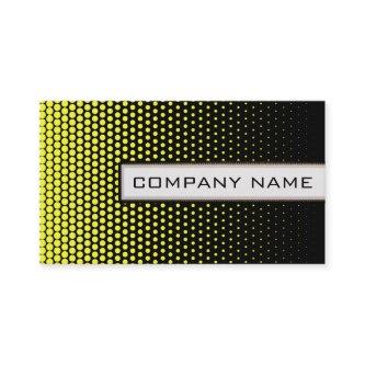 Daffodil Techno Dots Elegant Modern Black