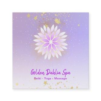 *~* Dahlia Mandala Pastel Lavender Pink AP2 Square