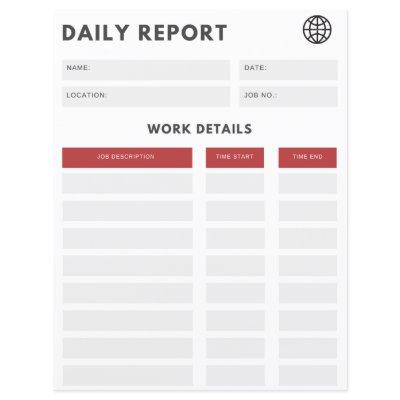Daily report