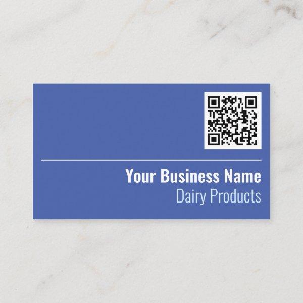 Dairy Farming Dairy Products QR Code