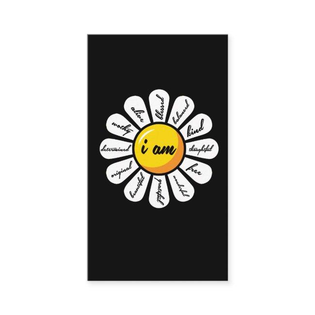 Daisy - Flower Positive Affirmation