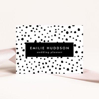 Dalmatian Spots, Dalmatian Dots, Black and White