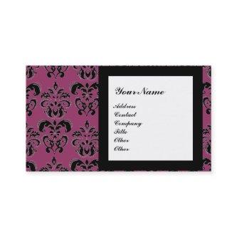 DAMASK GEM STONE MONOGRAM,2 topaz ,violet
