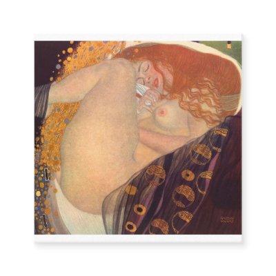 Danae Gustav Klimt Square