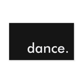 dance.