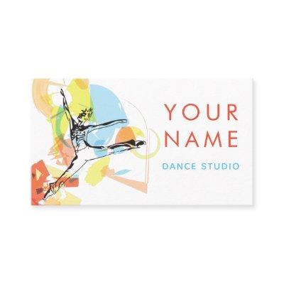 Dance Studio Ballet School Colorful Artistic White