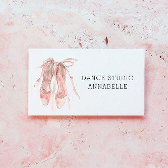 Dance Studio School Rose Pink Ballet Shoes