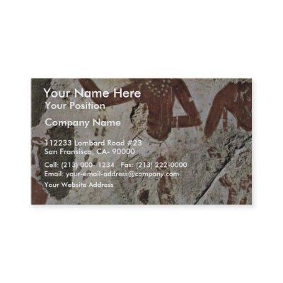 Dancing Africans By Maler Der Grabkammer Des Horem