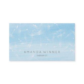 Dandelion Confetti Blue Watercolor Therapist