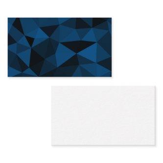 Dark blue and black geometric mesh pattern