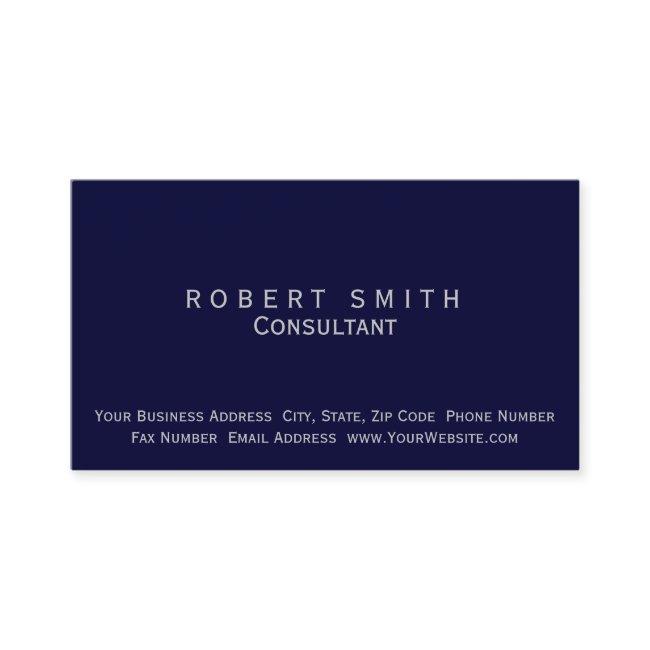 Dark Blue Consultant