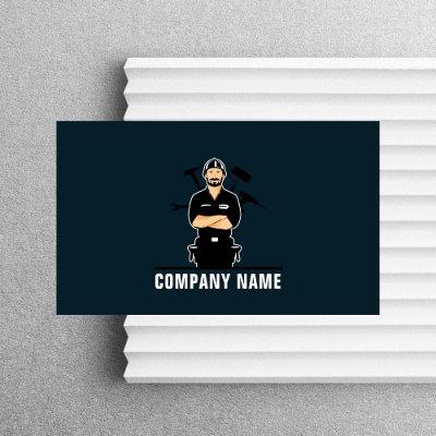 Dark Blue Repair & Maintenance Handyman