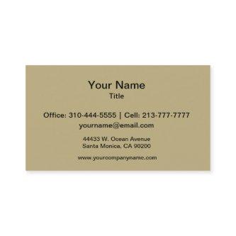Dark Champagne Solid Color