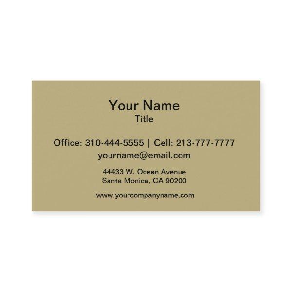 Dark Champagne Solid Color