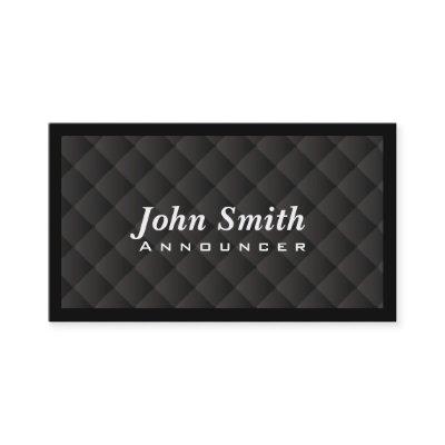 Dark Diamond Quilt Announcer