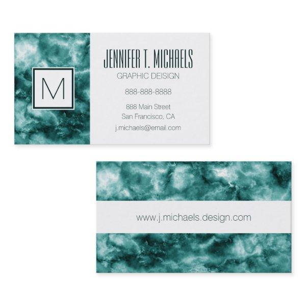 Dark Green Marble Texture