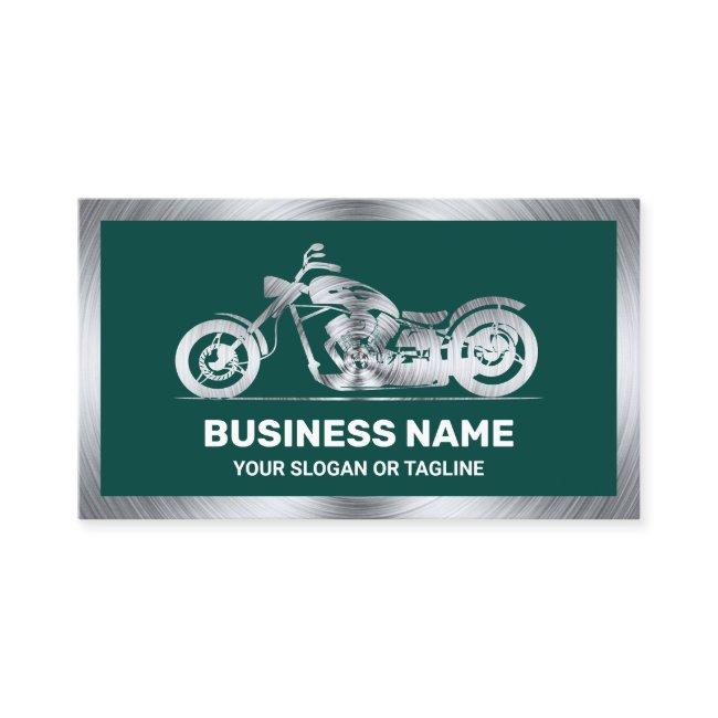 Dark Green Steel Motorbike Motorcycle Mechanic