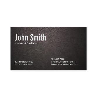Dark Leather Chemical Engineer
