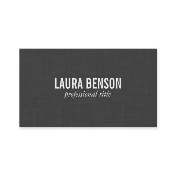 Dark Linen Print