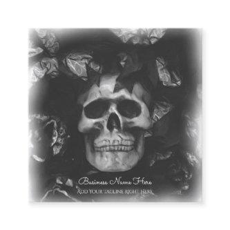 Dark Skull  White