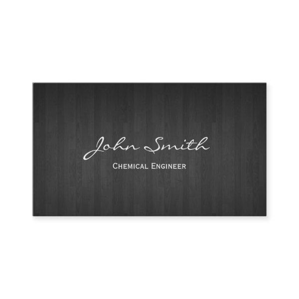 Dark Wood Chemical Engineer