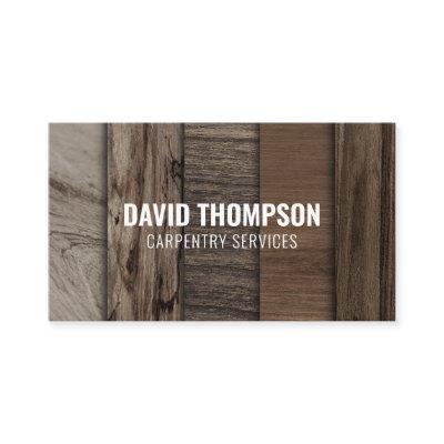 Dark Wood Grain Professional Carpenter Woodworker