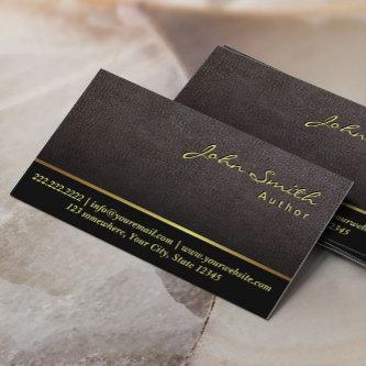 Darker Leather Texture Author