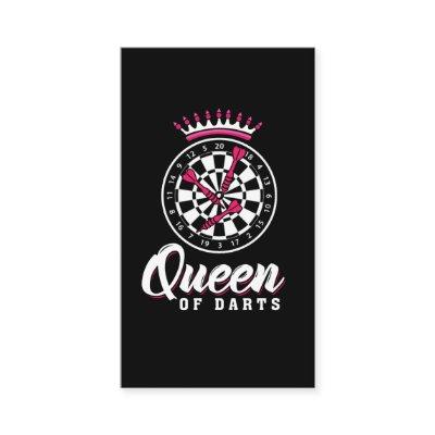 Darts Queen Dartboard Girl Dart Player